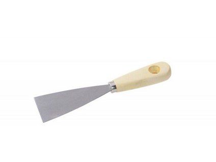 Špachtle ocel dřevěná ručka 80mm 32216