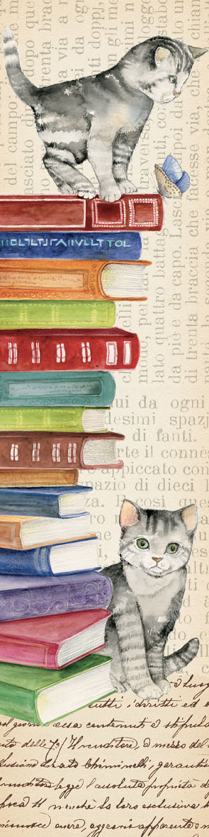 Tassotti Kotě a knihy