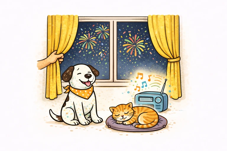 Praktický průvodce klidnějším Silvestrem | MUJPES.CZ