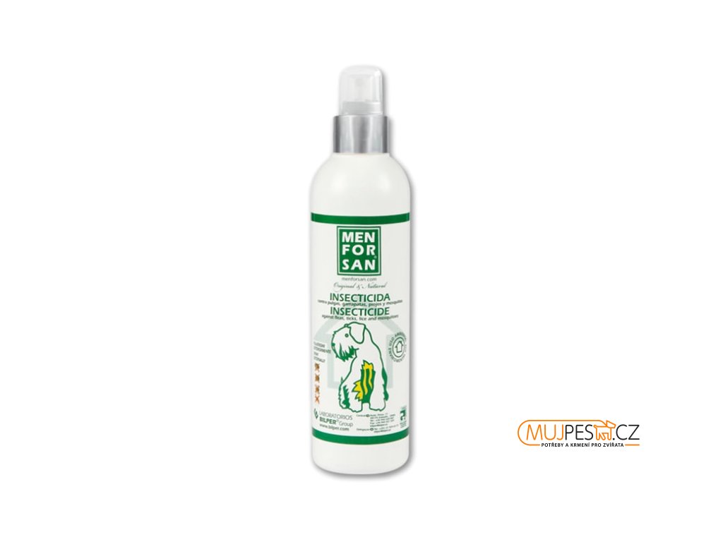 69696 menforsan antiparazitni sprej proti blecham a klistatum pro psy 1l