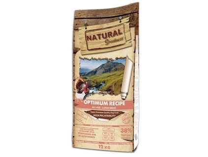 108819 natural greatness optimum recipe large breed kruta kure 12kg