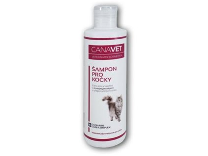 108966 canavet sampon pro kocky s antipar prisadou canabis cc 250ml