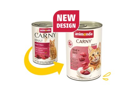ANIMONDA konzerva CARNY Adult- hovězí, srdce 400g