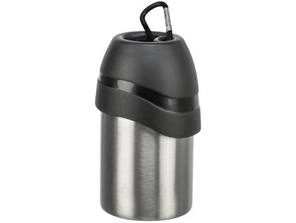 Láhev kovová s plastovou miskou 300 ml