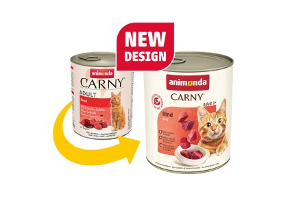 ANIMONDA konzerva CARNY Adult - hovězí 800g