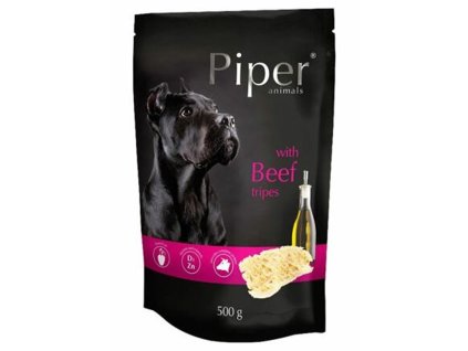 118011 piper s hovezimi drstkami kapsicka pro psy 500g