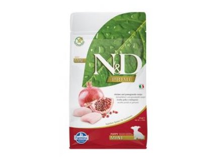 n d prime dog puppy mini chicken pomegranate 800g