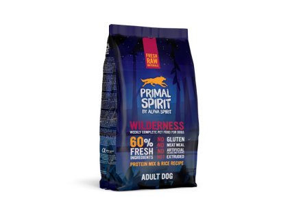 vyr 24825 primal spirit dog 60 wilderness 1kg