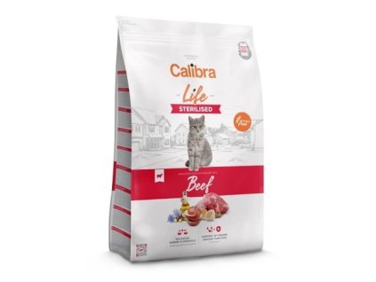 Calibra Cat Life Sterilised Beef