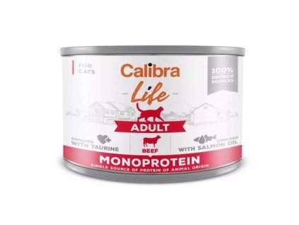 Calibra Cat Life  konz.Adult Beef 200g