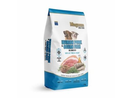 12354 magnum iberian pork ocean fish all breed 3kg