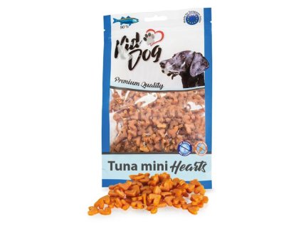 KIDDOG mini srdíčka z tuňáka 70 g