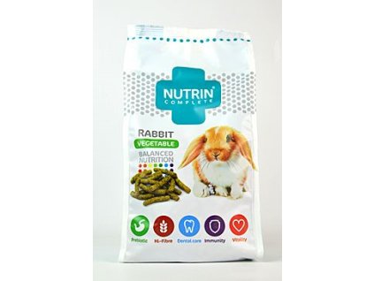 12015 nutrin complete kralik adult vegetable 400g