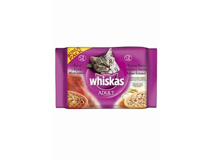 12966 whiskas kapsa krmivo v kremove omacce 4x85g