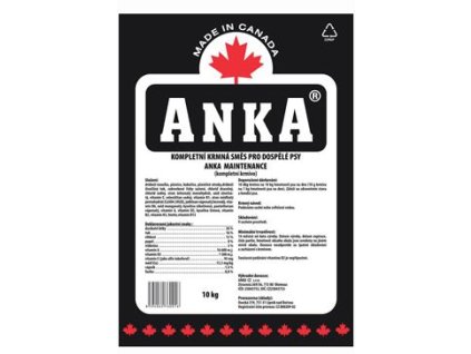 13737 anka maintenance 10kg