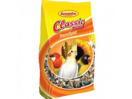 14637 avicentra classic menu maly papousek 1kg
