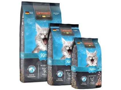 Leonardo Kitten rich in Chicken (Balení 300 g)