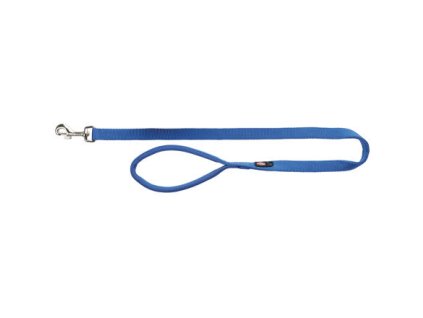 Vodítko PREMIUM s vyplněnou rukojetí - královská modrá (Velikost XS: 1,20 m/10 mm)