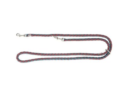 Vodítko CAVO kulaté prodlužovací, sangria/petrolejová (Velikost S-M:2,00m/12mm)