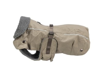 Kabátek ROUEN 2 v 1, buldog střih, písková (Velikost XS:30cm, hruď:36-58cm, krk:36-44cm)