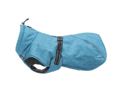 Zateplený zimní kabátek RIOM, modrá (Velikost XS:25cm, hruď:16-24cm, krk: do 28cm)