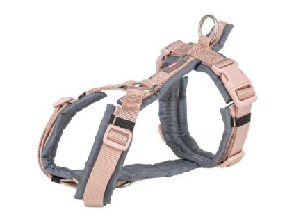 Premium trekingový postroj, tělová/grafit (Velikost XS-S: 32-38 cm/13 mm)