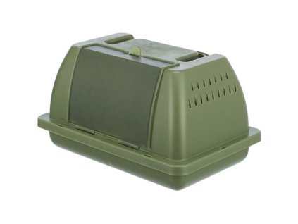 Přepravka pro ptactvo a drobné hlodavce (Velikost 24 x 13 x 16 cm - olivová)