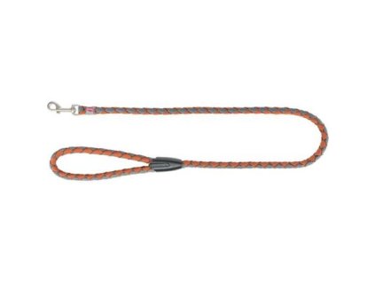 Vodítko CAVO kulaté, rezavá/grafit (Velikost S-M: 1,00 m/12 mm)