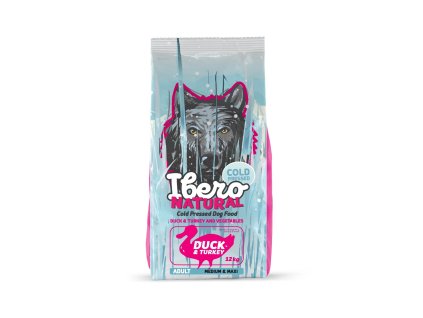 ibero cold press adult duck 12kg