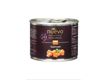 18804 nuevo kocka adult losos konz 200g