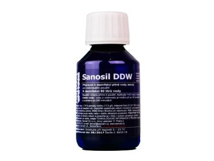 19578 sanosil ddw dezinfekce pit vody 80ml 80l vody