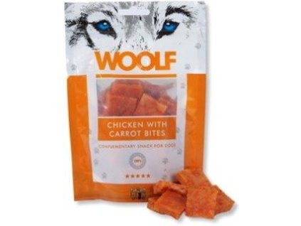 2082 woolf pochoutka chicken with carrot bites 100g
