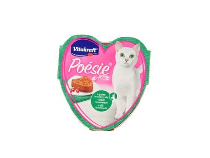 22980 vitakraft cat poesie konz zele zver brusinka 85g