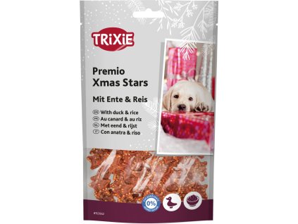 PREMIO Xmas Stars, vánoční pamlsek kachna s rýží, 100 g