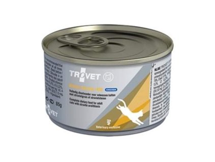 24318 trovet feline asd urinary struvite konzerva chicken 85g