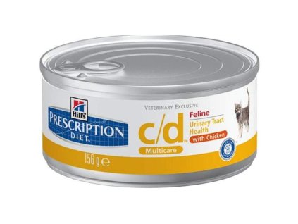 25905 hill s prescription diet feline c d konzerva multicare hrube mleta 156 g