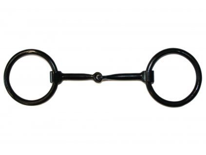 western ks heavy iron ring snaffle bit 5 1