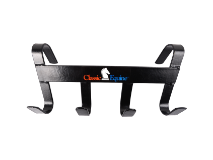 classic equine bridle hanger 4 black 1