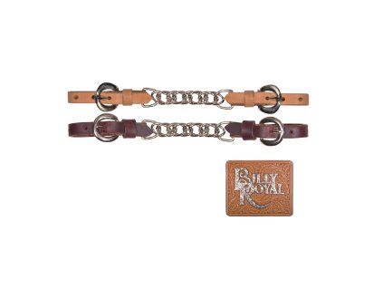 billy royal harness leather curb chain light oil 1