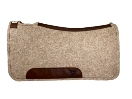 diamond wool pads contoured cowboy pad 1 32x32 0