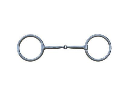 western snaffle bit with heavy rings 5 127cm 0 cnFnExx