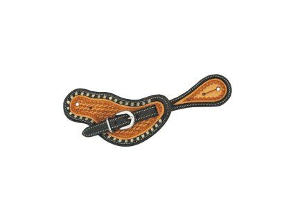 western spur strap two colored with basket 0