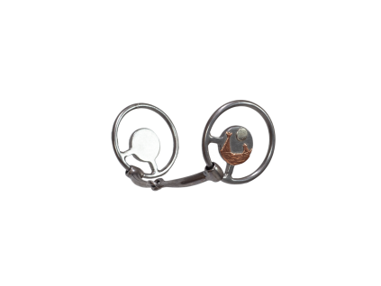 tyler o ring snaffle bit desert wolf 5 127cm 0