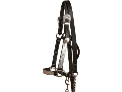 western show halter with silver and chain 0 D2bJRMJ