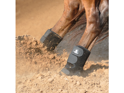 classic equine neoprene skid boots black 0