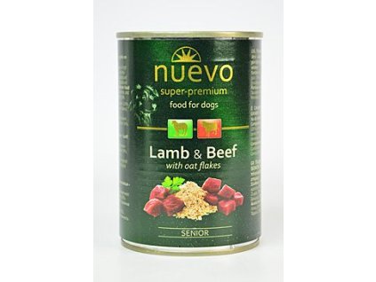 2685 nuevo pes senior jehneci s ovesnymi vl konz 400g