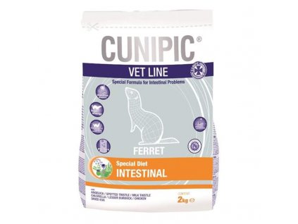 27414 cunipic vetline ferret intestinal 2 kg