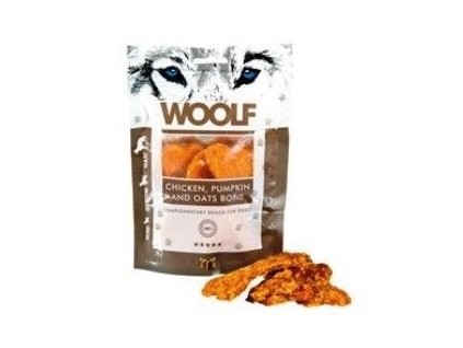 2784 woolf pochoutka large chicken pumpkin oats bone 100g