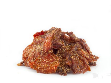 Want Dog poch. Sušené kuřecí Jerky se sezamem 250 g