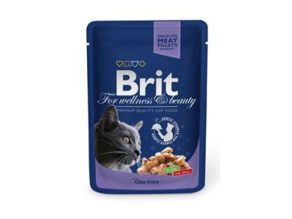 3894 brit premium cat kapsa with cod fish 100g
